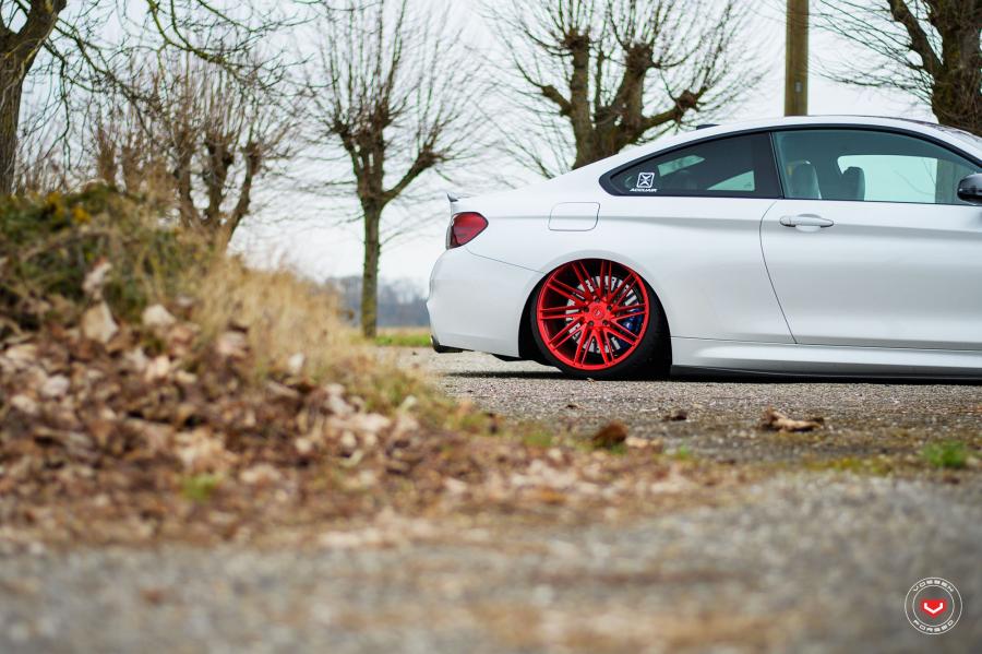 Детали экстерьера BMW M4 Coupe on Vossen Wheels (VPS-307T) 2017 года  (фото 5 из 20)